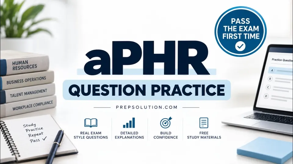 Free aPHR Practice Questions 2026 | Full Exam Review & Detailed Rationales